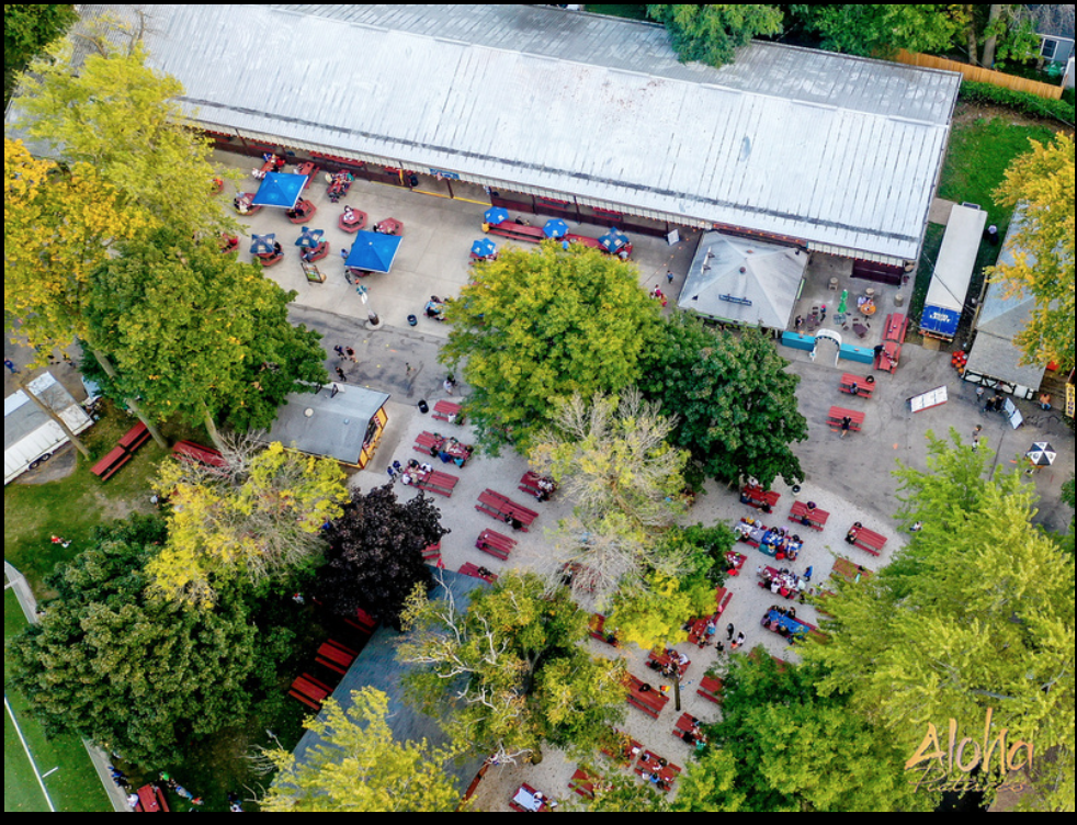 Biergarten Outside 